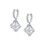 MICHAEL M Fashion Earrings Montage Baguette Drop Earrings