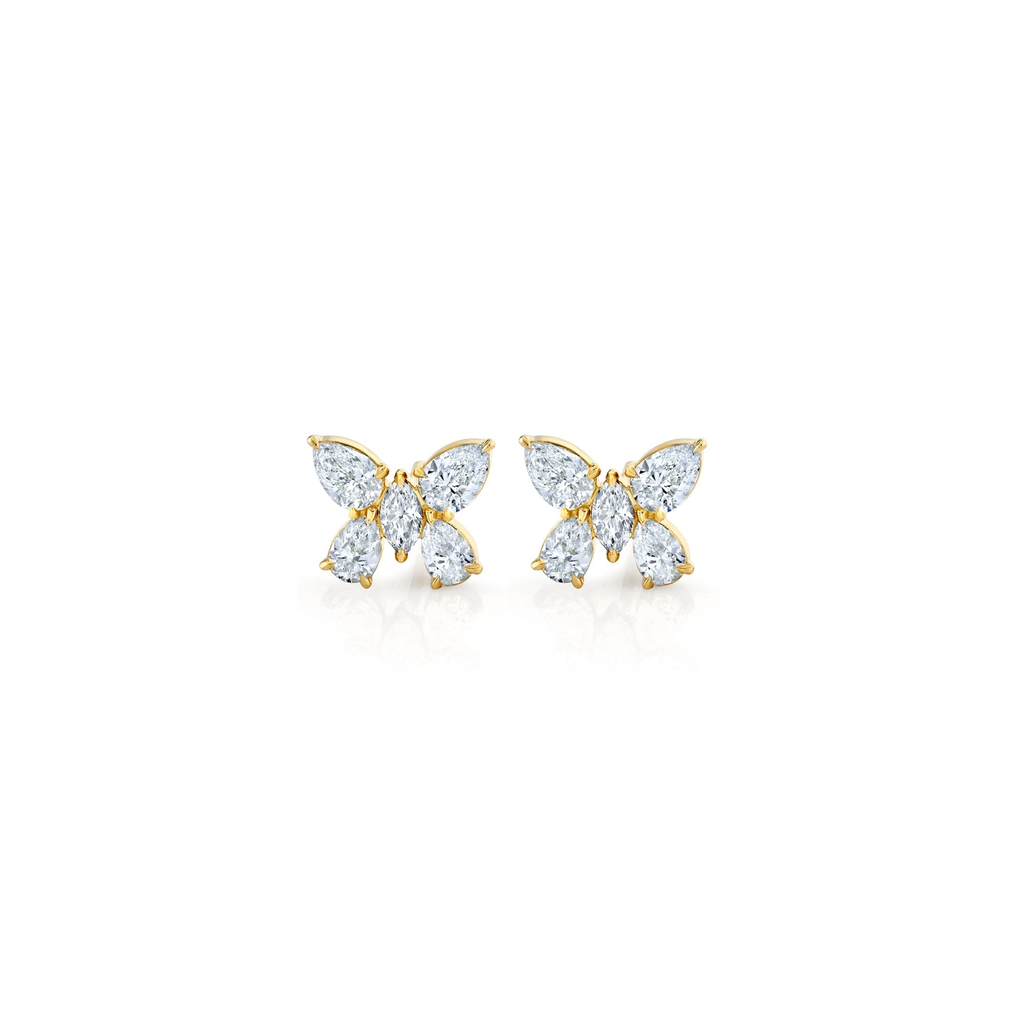 MICHAEL M Fashion Earrings Montage Butterfly Stud Earrings