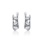 MICHAEL M Fashion Earrings Montage Bypass Hoops