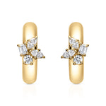 MICHAEL M Fashion Earrings Montage Cluster Hoops