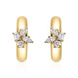 MICHAEL M Fashion Earrings Montage Cluster Hoops