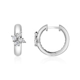 MICHAEL M Fashion Earrings Montage Cluster Hoops