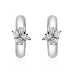 MICHAEL M Fashion Earrings Montage Cluster Hoops
