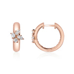 MICHAEL M Fashion Earrings Montage Cluster Hoops