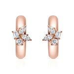 MICHAEL M Fashion Earrings Montage Cluster Hoops