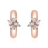 MICHAEL M Fashion Earrings Montage Cluster Hoops