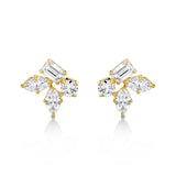 MICHAEL M Fashion Earrings Montage Cluster Stud Earrings