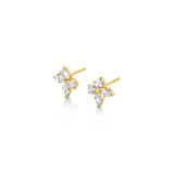 MICHAEL M Fashion Earrings Montage Cluster Stud Earrings