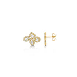 MICHAEL M Fashion Earrings Montage Cluster Stud Halo Earrings