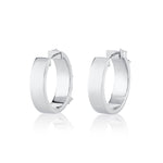 MICHAEL M Fashion Earrings Montage Diamond Cross Hoops