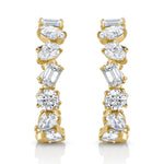 MICHAEL M Fashion Earrings Montage Hoop Earrings
