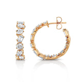 MICHAEL M Fashion Earrings Montage Hoop Earrings