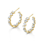 MICHAEL M Fashion Earrings Montage Hoop Earrings