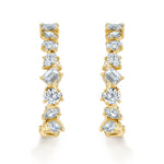 MICHAEL M Fashion Earrings Montage Petite Hoop Earrings