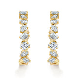 MICHAEL M Fashion Earrings Montage Petite Hoop Earrings