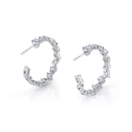 MICHAEL M Fashion Earrings Montage Petite Hoop Earrings