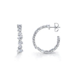 MICHAEL M Fashion Earrings Montage Petite Hoop Earrings