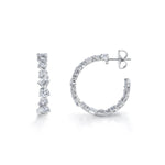 MICHAEL M Fashion Earrings Montage Petite Hoop Earrings
