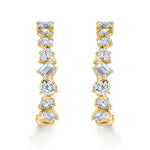 MICHAEL M Fashion Earrings Montage Petite Hoop Earrings