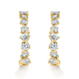 MICHAEL M Fashion Earrings Montage Petite Hoop Earrings