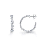 MICHAEL M Fashion Earrings Montage Petite Hoop Earrings