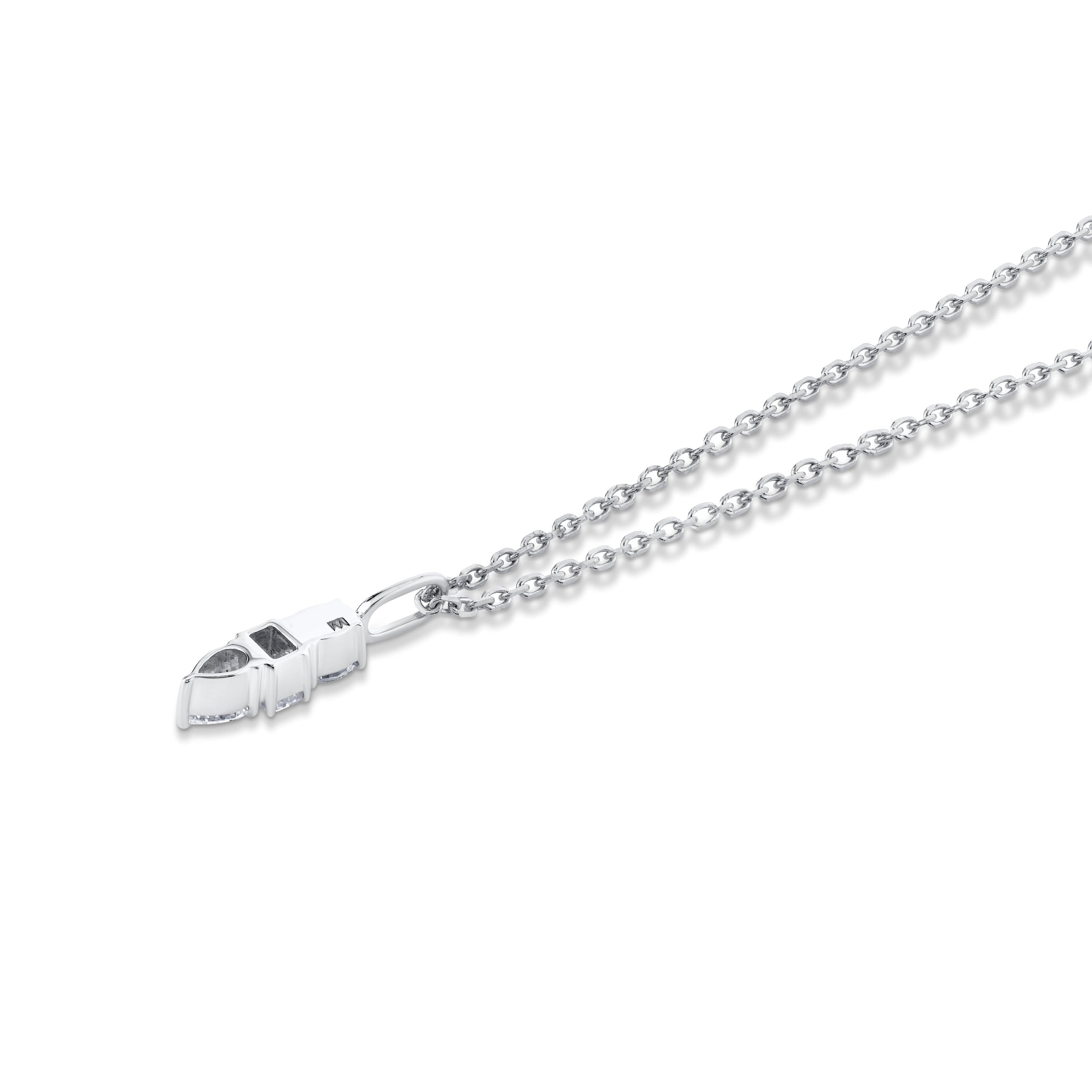 MICHAEL M Fashion Necklaces Montage 3 Drop Pendant Necklace