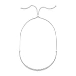 MICHAEL M Fashion Necklaces Montage Adjustable Tennis Necklace
