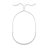 MICHAEL M Fashion Necklaces Montage Adjustable Tennis Necklace