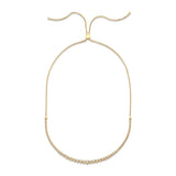 MICHAEL M Fashion Necklaces Montage Adjustable Tennis Necklace