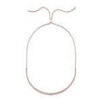 MICHAEL M Fashion Necklaces Montage Adjustable Tennis Necklace
