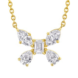 MICHAEL M Fashion Necklaces Montage Butterfly Pendant