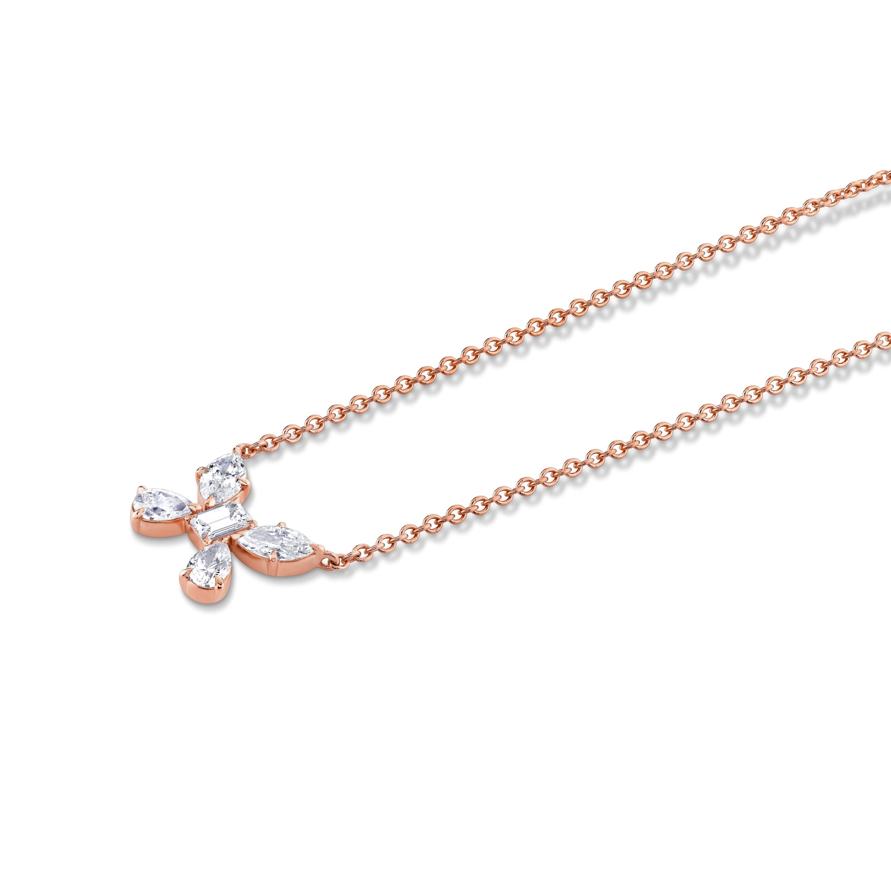 MICHAEL M Fashion Necklaces Montage Butterfly Pendant