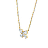 MICHAEL M Fashion Necklaces Montage Butterfly Pendant
