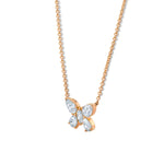 MICHAEL M Fashion Necklaces Montage Butterfly Pendant