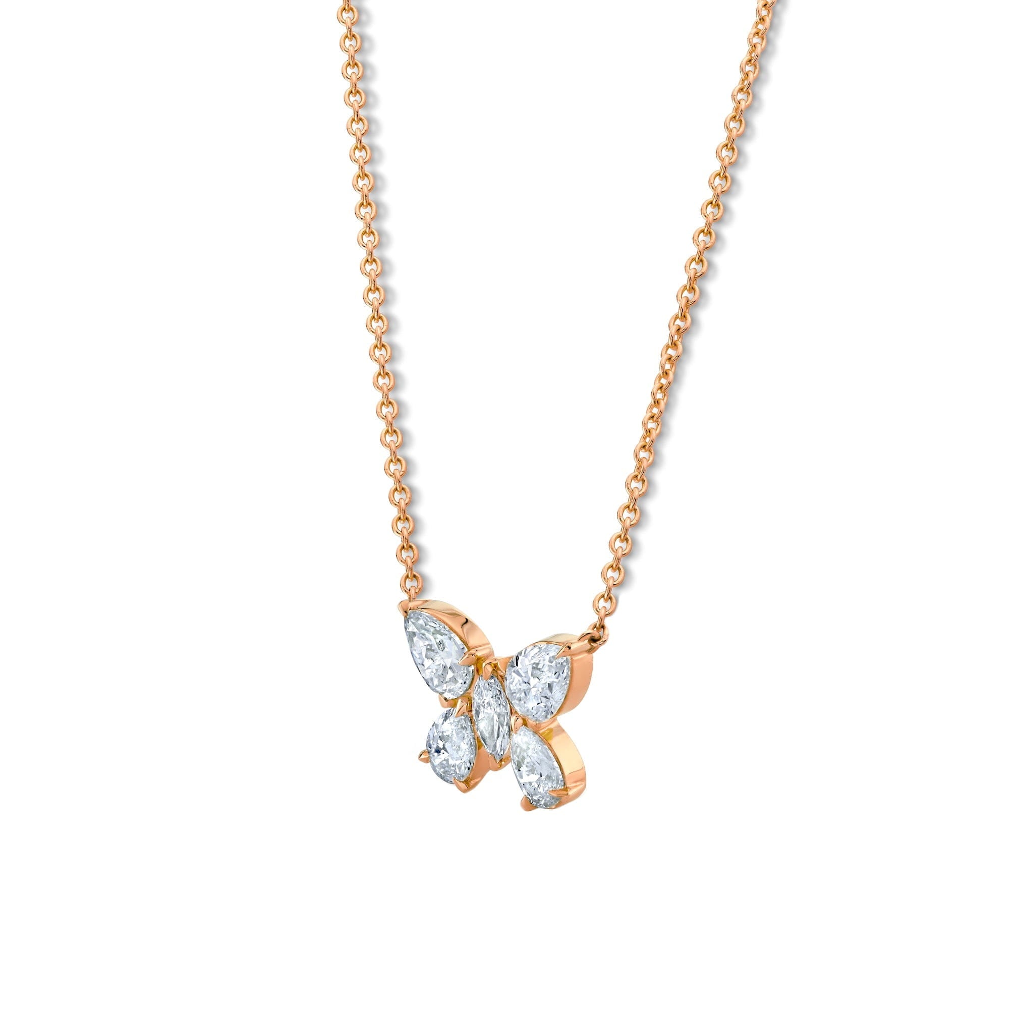 MICHAEL M Fashion Necklaces Montage Butterfly Pendant