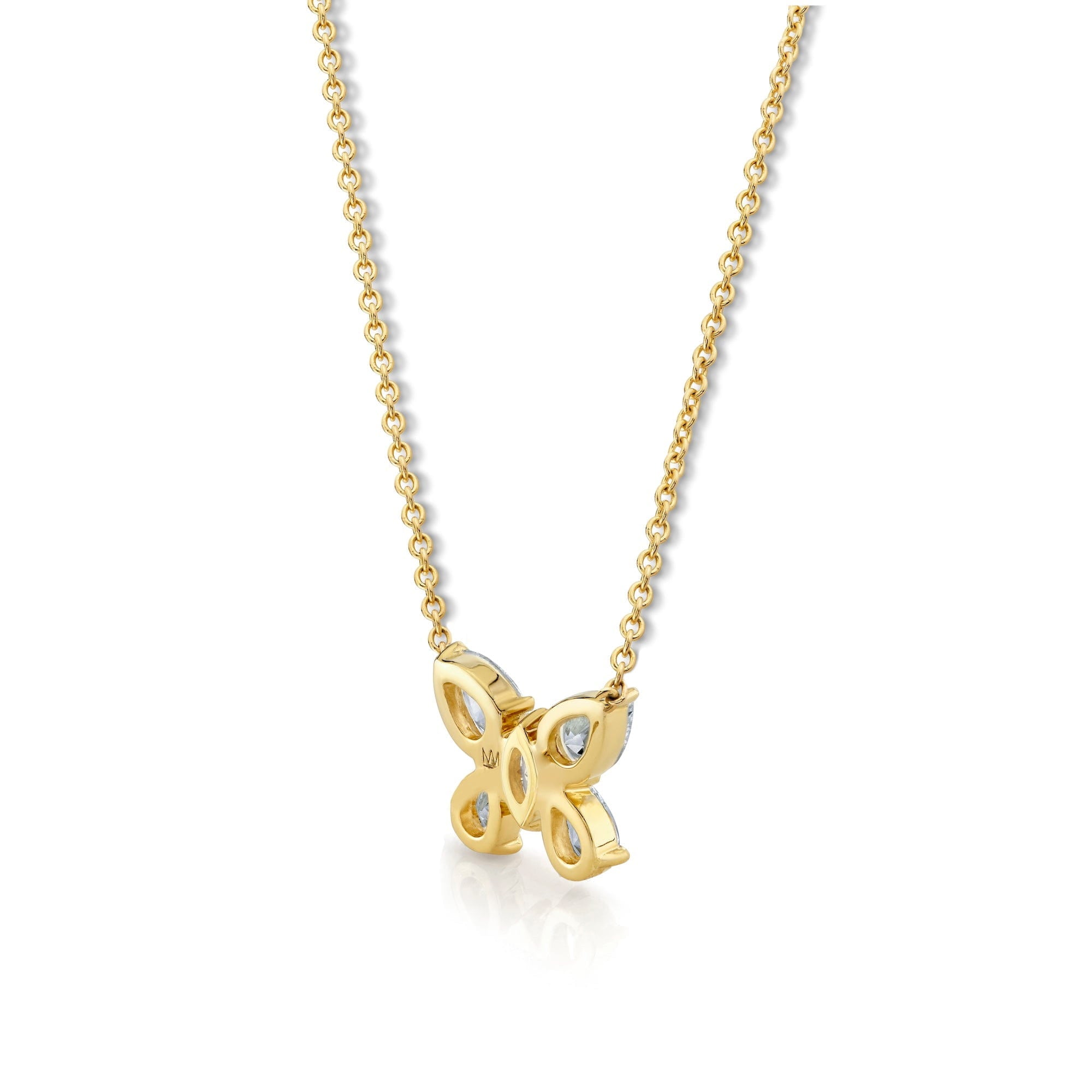 MICHAEL M Fashion Necklaces Montage Butterfly Pendant