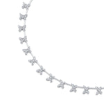 MICHAEL M Fashion Necklaces Montage Butterfly Tennis Necklace