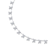 MICHAEL M Fashion Necklaces Montage Butterfly Tennis Necklace
