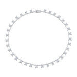 MICHAEL M Fashion Necklaces Montage Butterfly Tennis Necklace