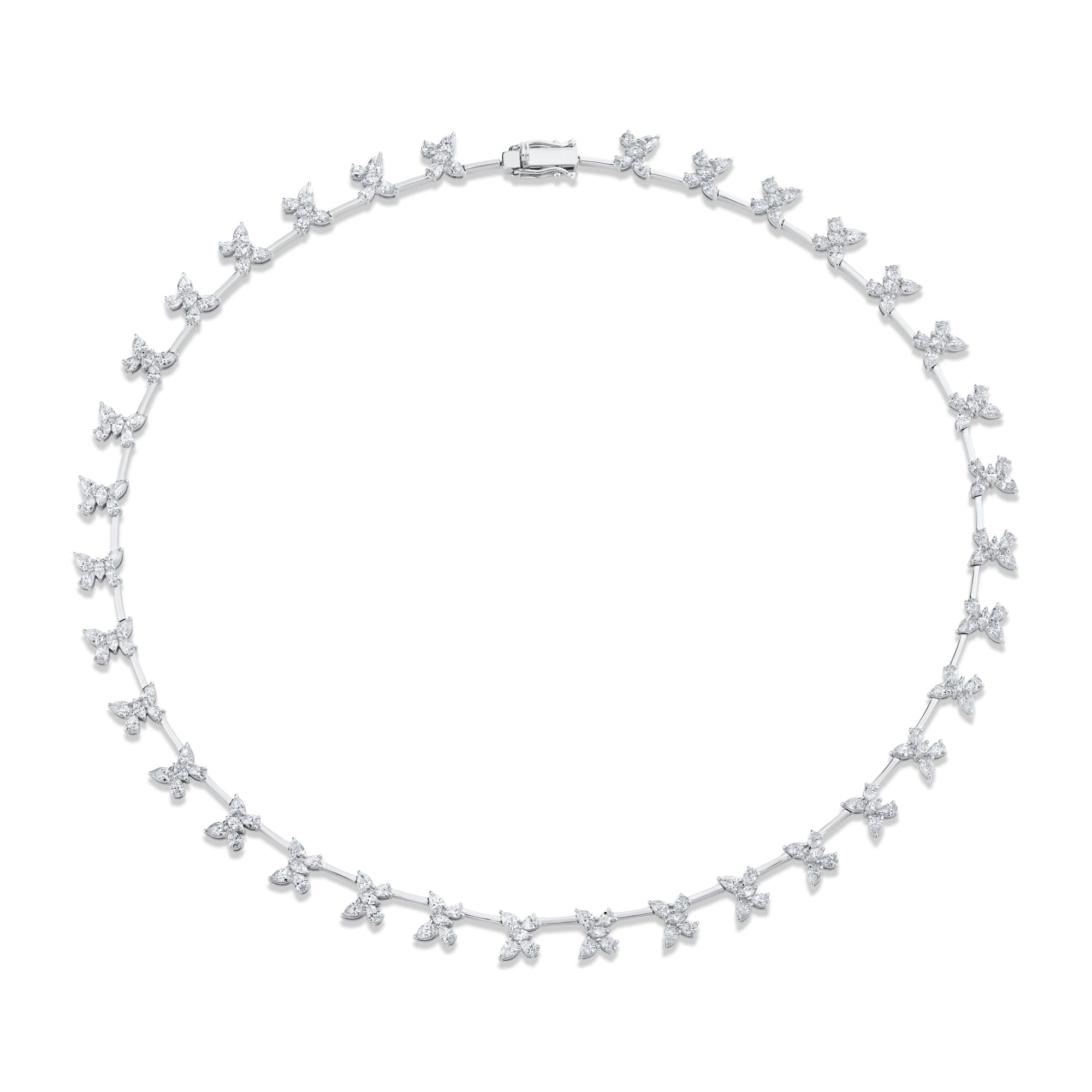 MICHAEL M Fashion Necklaces Montage Butterfly Tennis Necklace