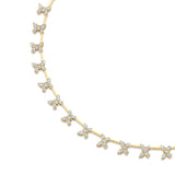 MICHAEL M Fashion Necklaces Montage Butterfly Tennis Necklace