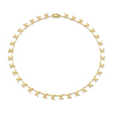 MICHAEL M Fashion Necklaces Montage Butterfly Tennis Necklace