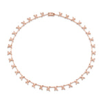 MICHAEL M Fashion Necklaces Montage Butterfly Tennis Necklace