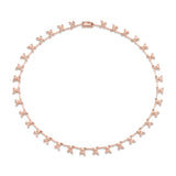 MICHAEL M Fashion Necklaces Montage Butterfly Tennis Necklace