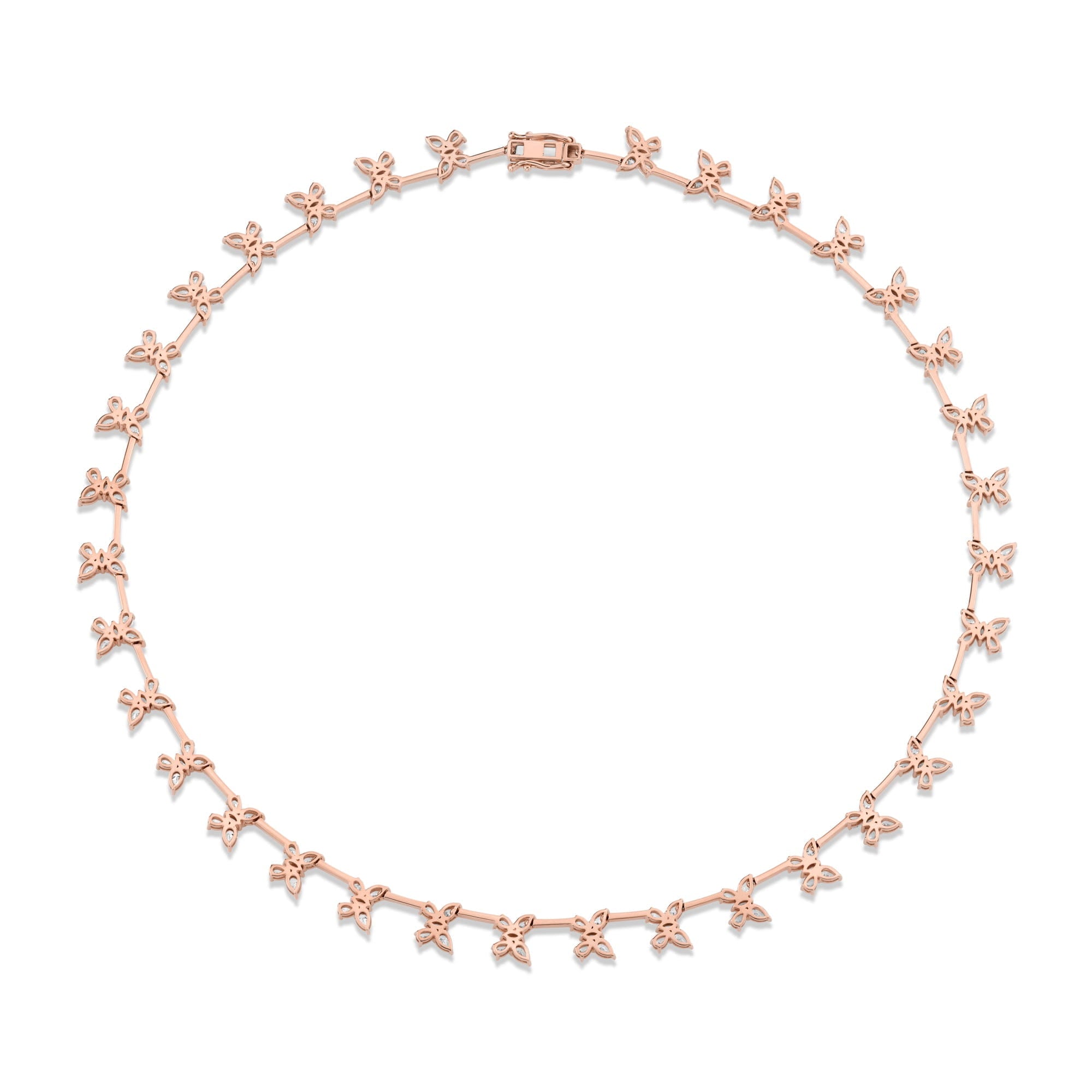 MICHAEL M Fashion Necklaces Montage Butterfly Tennis Necklace