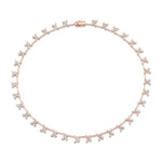 MICHAEL M Fashion Necklaces Montage Butterfly Tennis Necklace