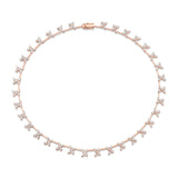 MICHAEL M Fashion Necklaces Montage Butterfly Tennis Necklace