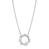 MICHAEL M Fashion Necklaces Montage Circle Necklace