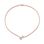 MICHAEL M Fashion Necklaces Montage Cluster Drop Tennis Necklace