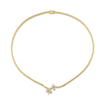 MICHAEL M Fashion Necklaces Montage Cluster Drop Tennis Necklace